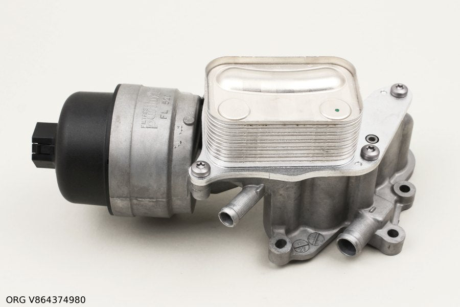 Boîtier de filtre à huile d’origine PSA Citroën/Peugeot 1.6 16V EP>PO – OEM V864374980 – vue 3