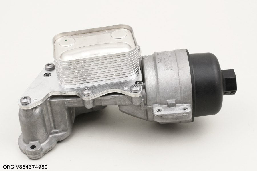 Boîtier de filtre à huile d’origine PSA Citroën/Peugeot 1.6 16V EP>PO – OEM V864374980 – vue 1
