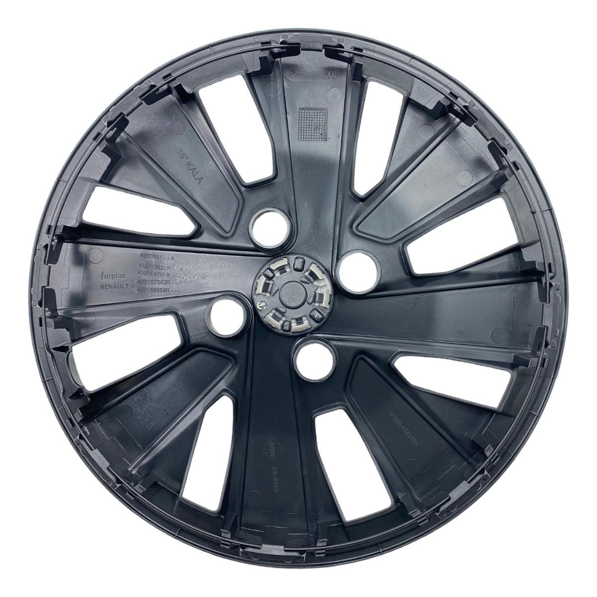 Original enjoliveur 15 pouces Renault Clio V, 403159767R, 403159622R, 403152343R, 403156554R