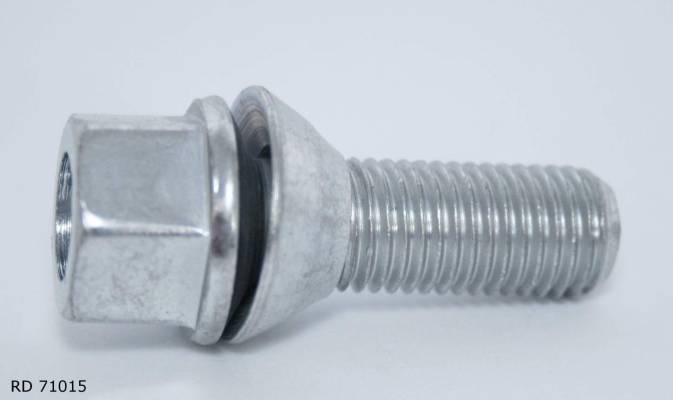 Vis de roue — Renault, filetage M12, tête pour clé de 17 mm, portée conique mobile — RD 71015 — vue 1