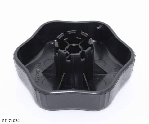 Molette de réglage de siège — Renault Clio III et Mégane II, noir — RD 71034 — vue 2