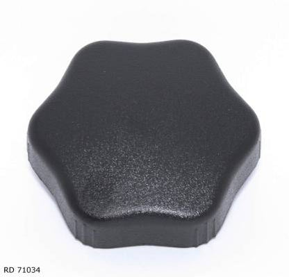 Molette de réglage de siège — Renault Clio III et Mégane II, noir — RD 71034 — vue 1