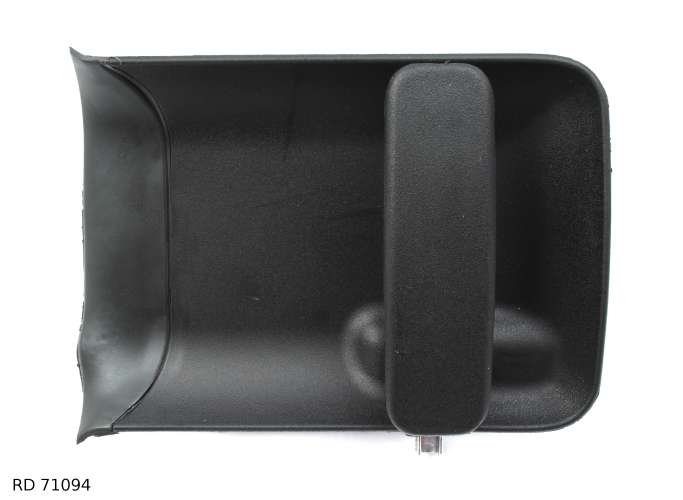 Poignée extérieure de porte — Peugeot Partner à partir de 1996, porte coulissante droite, noir — RD 71094 — vue 1