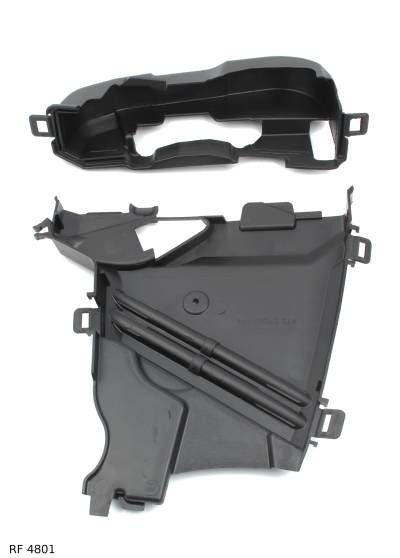Carter de protection de distribution — Renault 1.5 dCi jusqu’en 2008, parties inférieure et supérieure — RF 4801 — vue 2