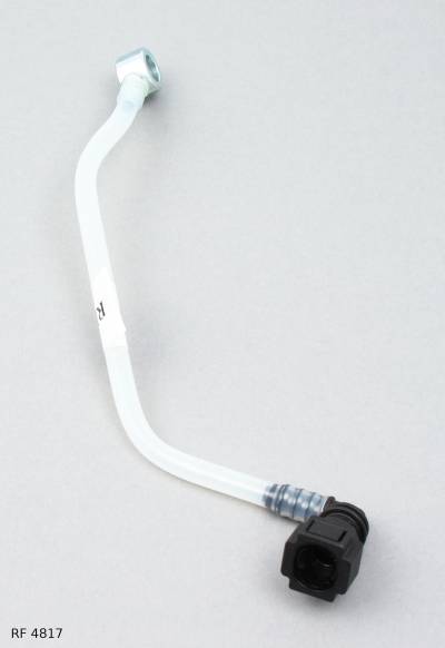 Conduite de carburant — Citroën et Peugeot 1.9 D DW8, du filtre à la pompe — RF 4817 — vue 2