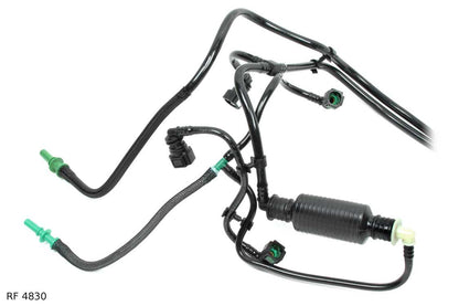 Conduite de carburant avec poire d’amorçage — Citroën et Peugeot 1.4 HDi 16V, version noire — RF 4830 — vue 2