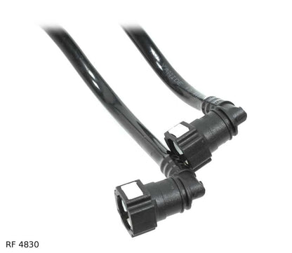 Conduite de carburant avec poire d’amorçage — Citroën et Peugeot 1.4 HDi 16V, version noire — RF 4830 — vue 3