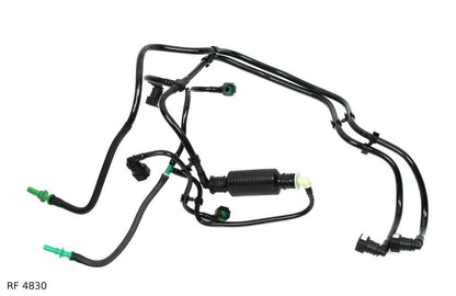 Conduite de carburant avec poire d’amorçage — Citroën et Peugeot 1.4 HDi 16V, version noire — RF 4830 — vue 1