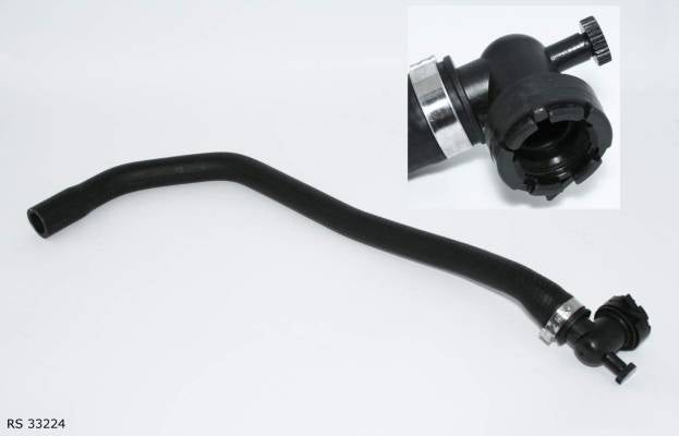 Durite de chauffage habitacle — Citroën C2 et Peugeot 207, moteurs 1.1 à 1.6, supérieure — RS 33224 — vue 1