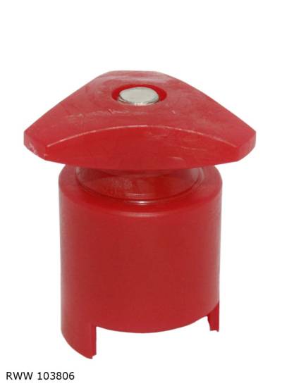 Cosse de batterie — Borne positive (+) — raccordement par cosse à œillet — RWW 103806 — vue 1