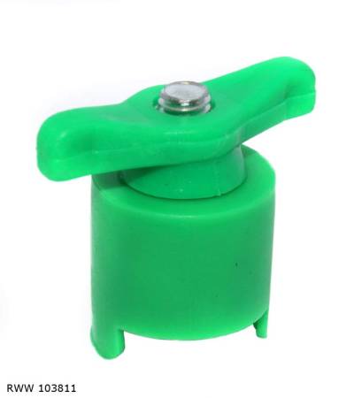 Cosse de batterie — Borne négative (−) — raccordement par cosse à œillet — RWW 103811 — vue 1