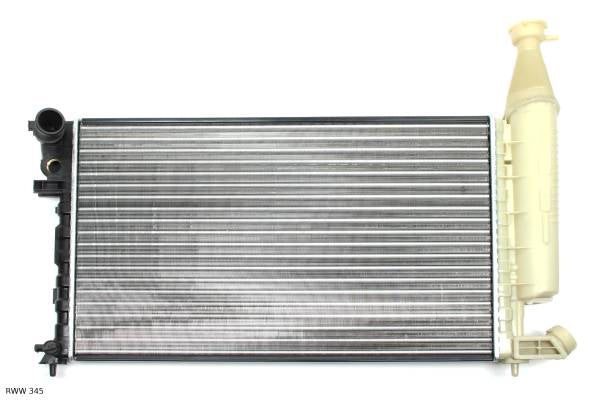 Radiateur de refroidissement moteur — Citroën Berlingo / Peugeot Partner — 1.1 à 1.8 — jusqu’à 1998 — 610 × 380 mm — RWW 345 — vue 1