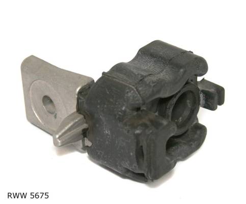 Support de suspension d’échappement — Renault Clio II — partie centrale de la ligne d’échappement — RWW 5675 — vue 1