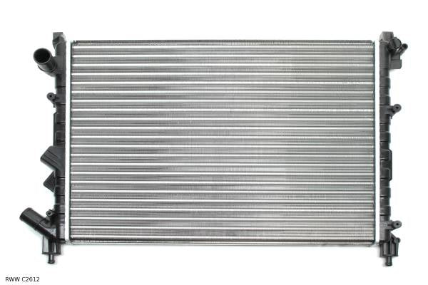 Radiateur de refroidissement moteur — Renault Laguna à partir de 1994 / Espace à partir de 1996 — sans climatisation — RWW C2612 — vue 1