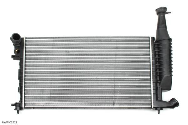 Radiateur de refroidissement moteur — Citroën Berlingo / Peugeot Partner — 1.4 à 1.8 — à partir de 1998 — 610 × 380 mm — RWW C2822 — vue 1