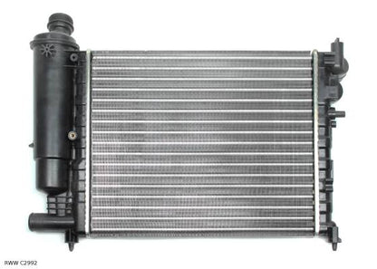 Radiateur de refroidissement moteur — Citroën Saxo / Peugeot 106 — 1.0 à 1.4 — RWW C2992 — vue 2