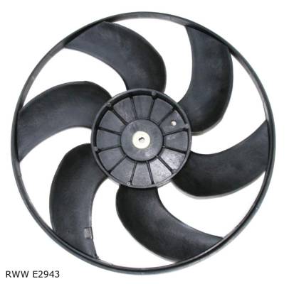 Hélice de ventilateur de refroidissement — Renault Clio / Kangoo — diamètre 298 mm — RWW E2943 — vue 2