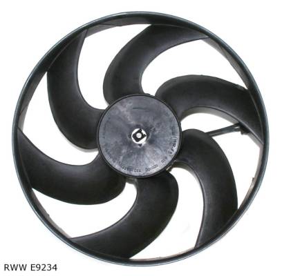 Ventilateur de refroidissement moteur — Renault 19 / Mégane / Clio — diamètre 380 mm — RWW E9234 — vue 1