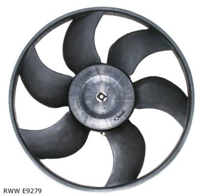 Ventilateur de refroidissement moteur — Renault 19 / Mégane / Clio — diamètre 380 mm — RWW E9279 — vue 1