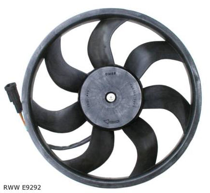 Ventilateur de refroidissement moteur — Peugeot 307 — à partir de 2000 — diamètre 407 mm — RWW E9292 — vue 1