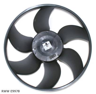 Ventilateur de refroidissement moteur — Renault 19 / Mégane / Clio — diamètre 380 mm — RWW E9978 — vue 1