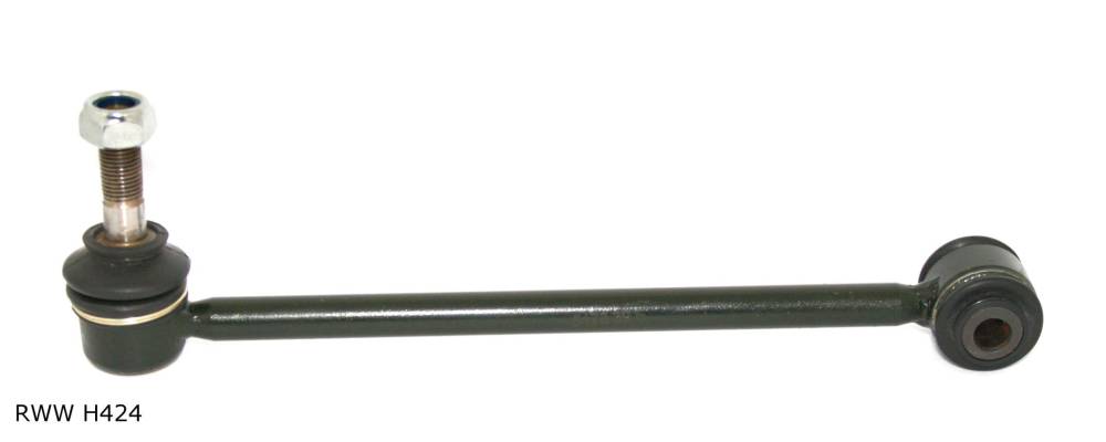 Biellette de barre stabilisatrice — Peugeot 406 — arrière — rotule et silentbloc — RWW H424 — vue 1