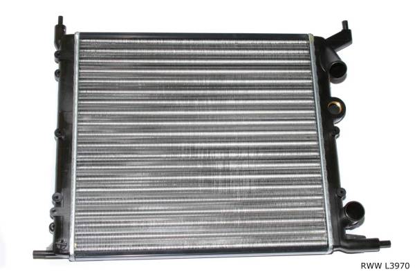 Radiateur de refroidissement moteur — Renault 19 1.2 / Clio jusqu’à 1998 1.2 — RWW L3970 — vue 1