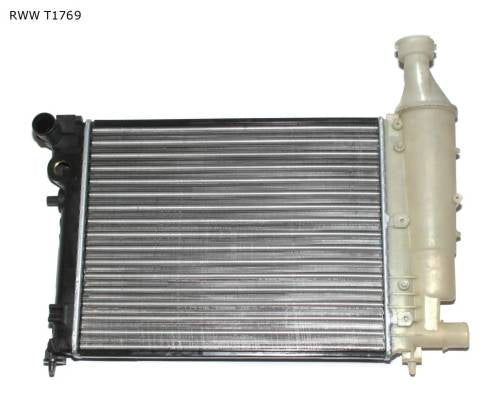 Radiateur de refroidissement moteur — Citroën Saxo / Peugeot 106 — 1.0 à 1.4 — RWW T1769 — vue 1