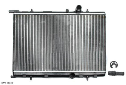 Radiateur de refroidissement moteur — Citroën Berlingo / Peugeot 206 / 307 — 1.9 D / 2.0 — montage universel à vérifier — RWW Y8333 — vue 1