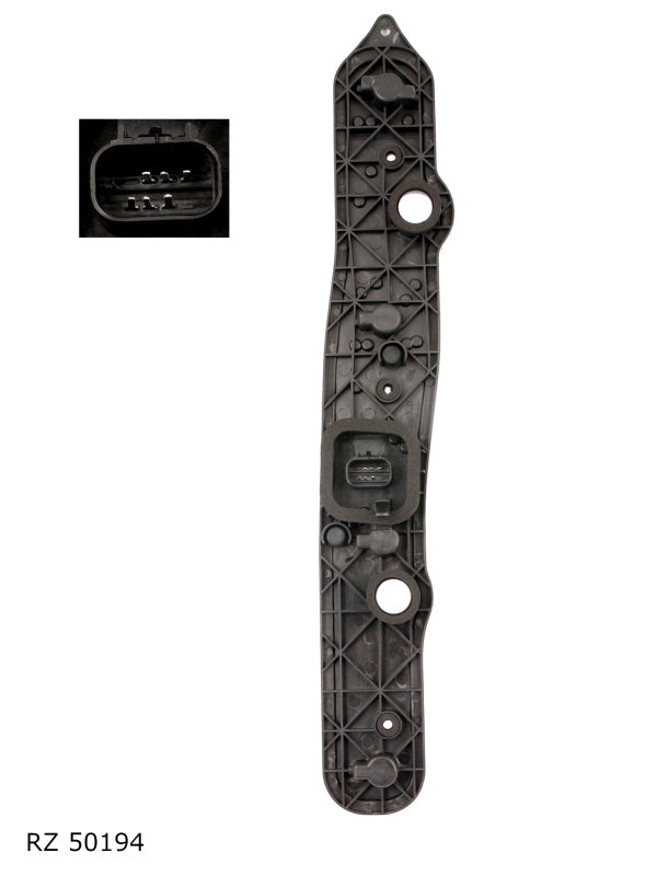 Platine porte-ampoules de feu arrière — Citroën Jumper — 2006 à 2014 — côté droit — RZ 50194 — vue 3