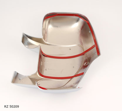 Coque de rétroviseur — Renault Master — à partir de 2010 — bras court — côté droit — argenté — RZ 50209 — vue 3