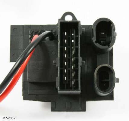 Résistance de pulseur d’air habitacle — Renault Clio à partir de 1998, avec climatisation manuelle, type Magneti Marelli — R 52032 — vue 2