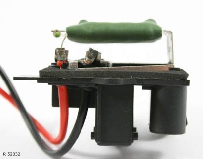 Résistance de pulseur d’air habitacle — Renault Clio à partir de 1998, avec climatisation manuelle, type Magneti Marelli — R 52032 — vue 4