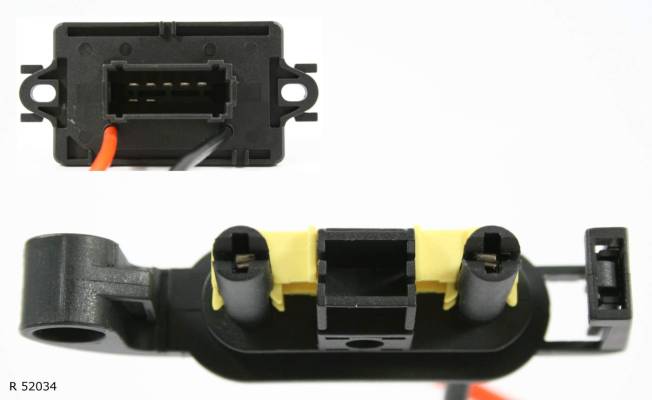 Résistance de pulseur d’air habitacle — Renault Mégane à partir de 2002, climatisation manuelle ou sans climatisation — R 52034 — vue 3