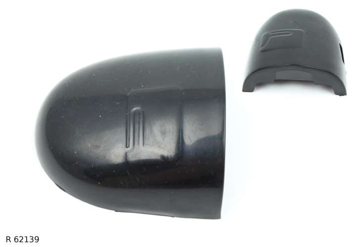 Cache de poignée de porte — Renault Mégane II et Laguna à partir de 2001, noir — R 62139 — vue 1