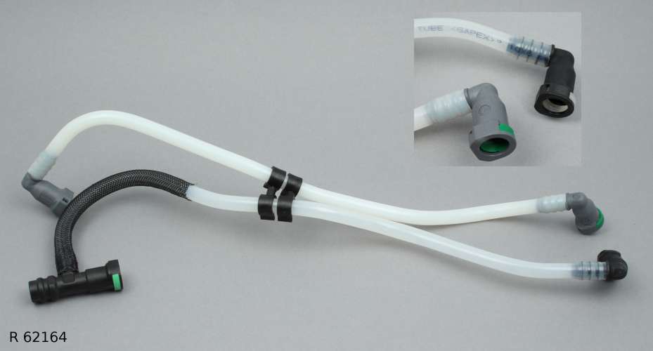 Conduite de carburant — Renault Mégane à partir de 2002, 1.5 dCi, entre filtre et pompe — R 62164 — vue 1