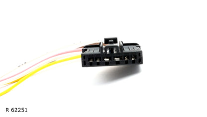 Connecteur électrique de réparation — résistance de ventilation Citroën, Peugeot et Renault, type A235, 6 broches, avec fils — R 62251 — vue 2