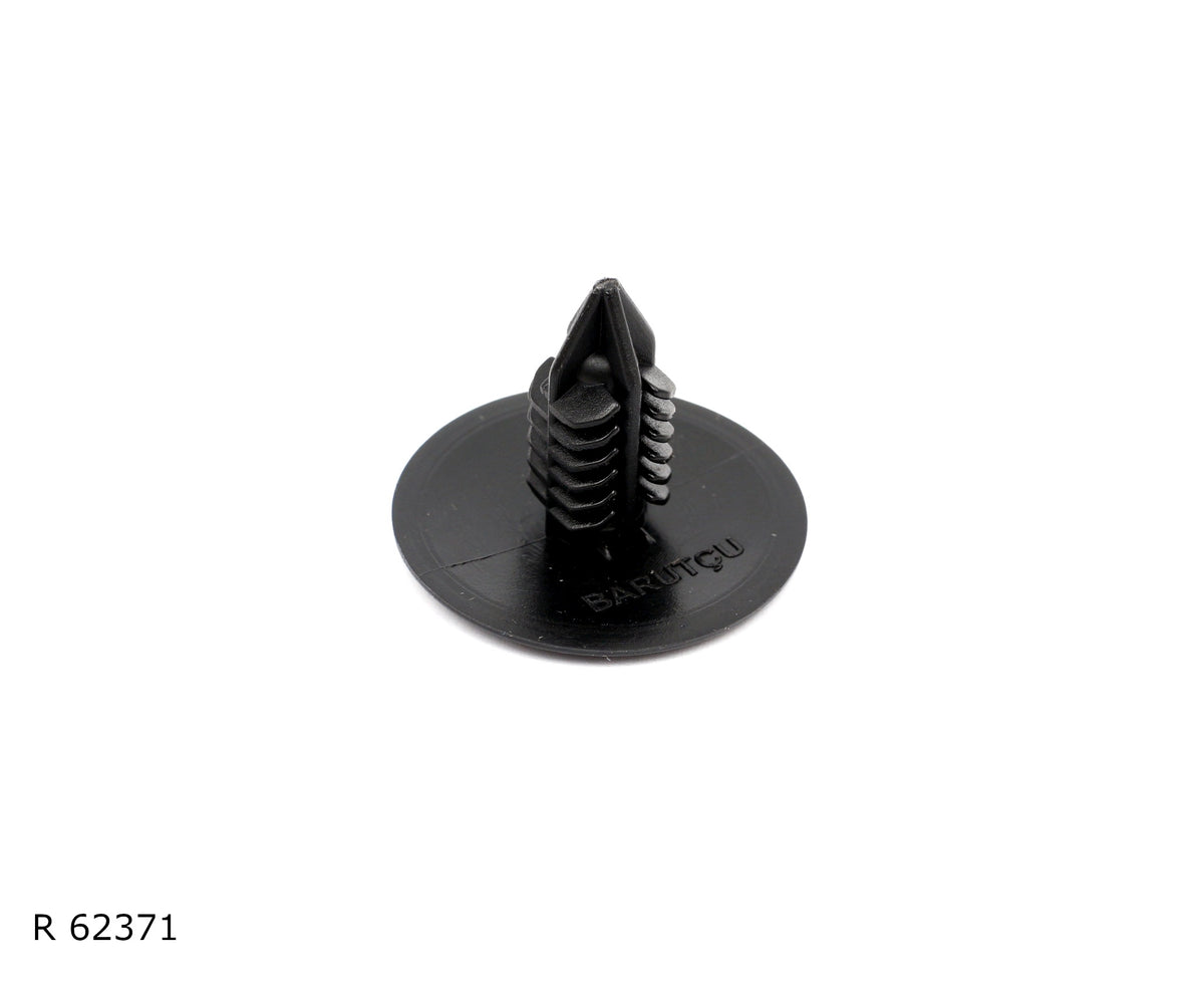 Agrafe de fixation de carrosserie — pare-boue Renault, tête carrée, dimensions indiquées 10 et 34 mm, à l’unité — R 62371 — vue 2