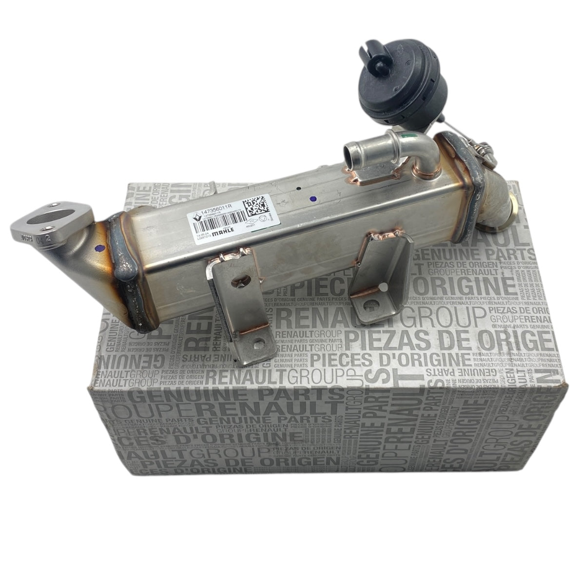 Refroidisseur de gaz d’échappement d’origine pour vanne EGR pour Renault Master 2.0 / 2.3 dCi, 147356011R , 8200719993.