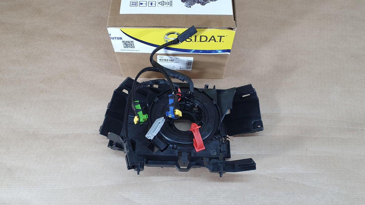 Contacteur tournant d’airbag pour Renault Clio III / Kangoo / Modus — SID 431031A2 — vue 1