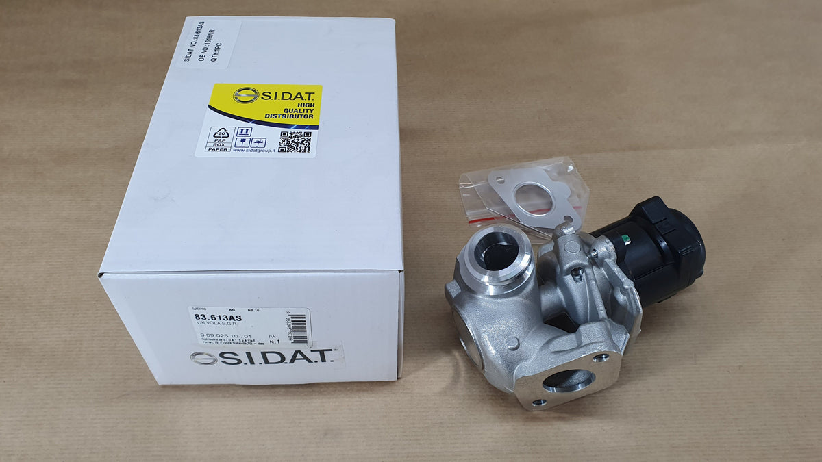 Vanne EGR pour Citroën C2 / C3 / C4 / Peugeot 206 / 207 1.6HDi — SID 83.613AS — vue 1
