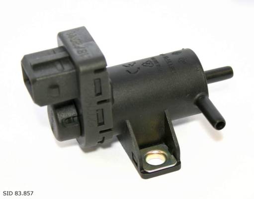 Électrovanne de commande de turbo — Renault — 1.9 dCi / 2.2 à 2.3 dCi — SID 83.857 — vue 1