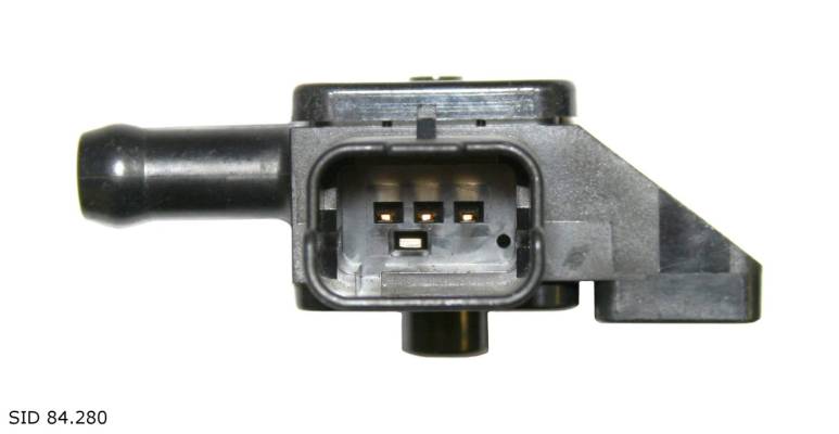 Capteur de pression des gaz d’échappement — Citroën / Peugeot — après le numéro d’organisation 11283 — SID 84.280 — vue 2
