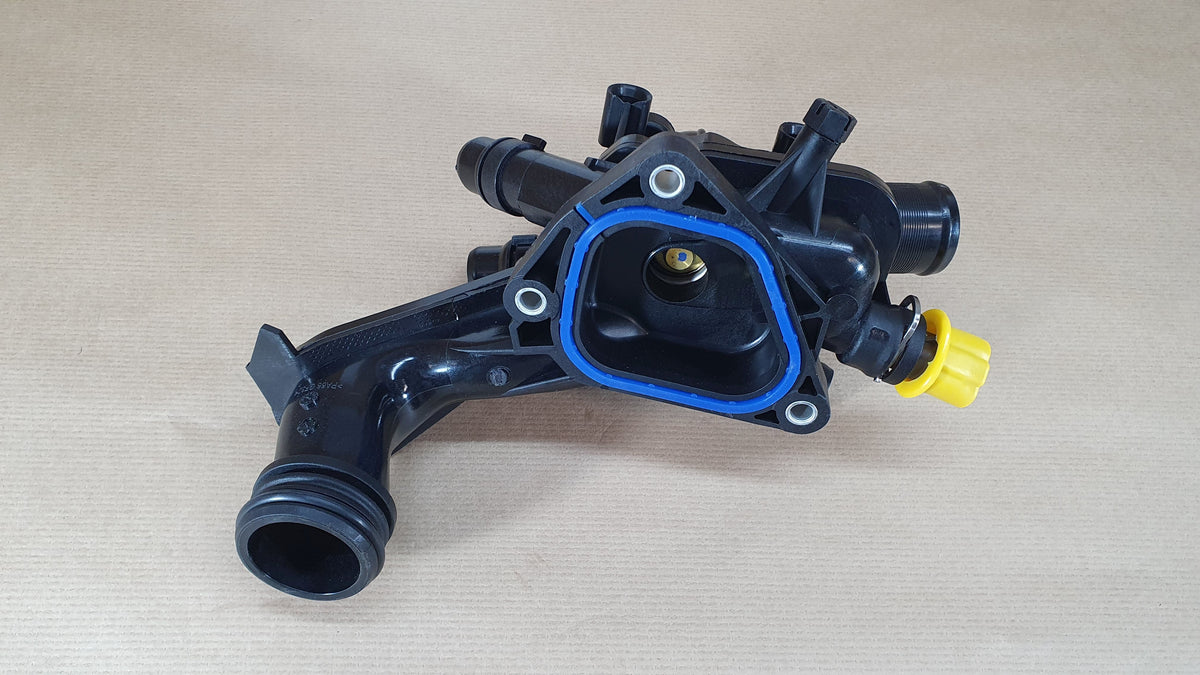 Boîtier de thermostat pour Peugeot 208 1.6VTi — SID 94.888A2 — vue 2