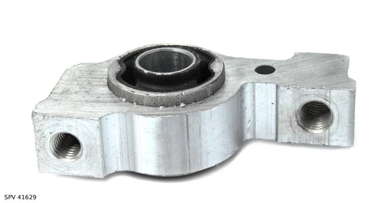 Silentbloc de bras de suspension — Peugeot 407 — bras avant inférieur — silentbloc arrière — support aluminium — SPV 41629 — vue 2