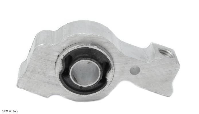 Silentbloc de bras de suspension — Peugeot 407 — bras avant inférieur — silentbloc arrière — support aluminium — SPV 41629 — vue 1