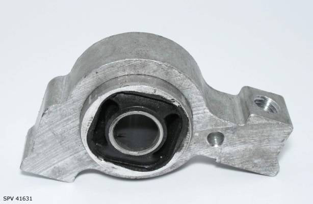 Silentbloc de bras de suspension — Citroën C5 — à partir de 2008 — bras arrière — suspension mécanique ou hydraulique — support aluminium — SPV 41631 — vue 1