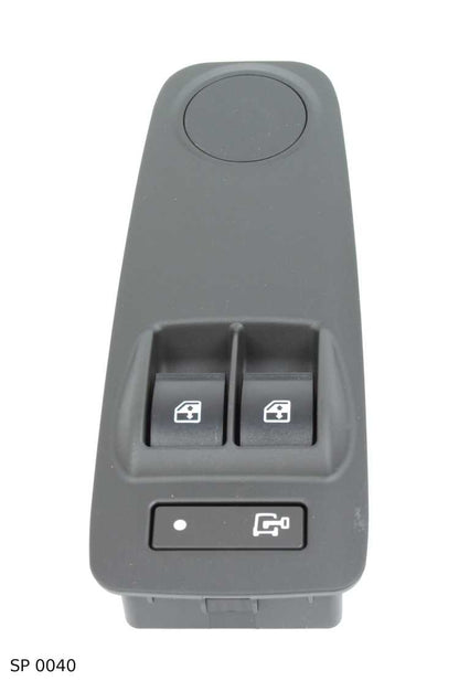 Commande de lève-vitre électrique — Peugeot Boxer — à partir de 2006 — côté gauche — lève-vitre et rétroviseurs — SP 0040 — vue 1