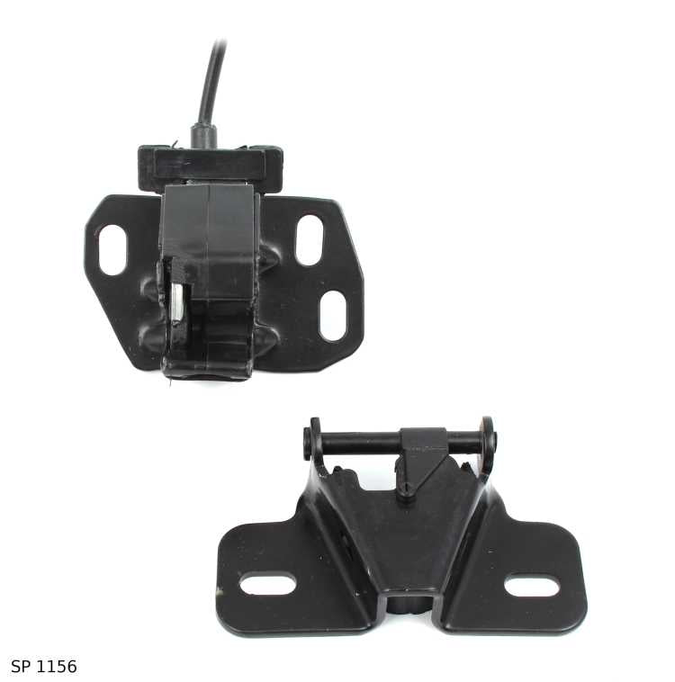 Serrure de porte — Renault Master — à partir de 2010 — porte arrière gauche — serrure inférieure — SP 1156 — vue 2