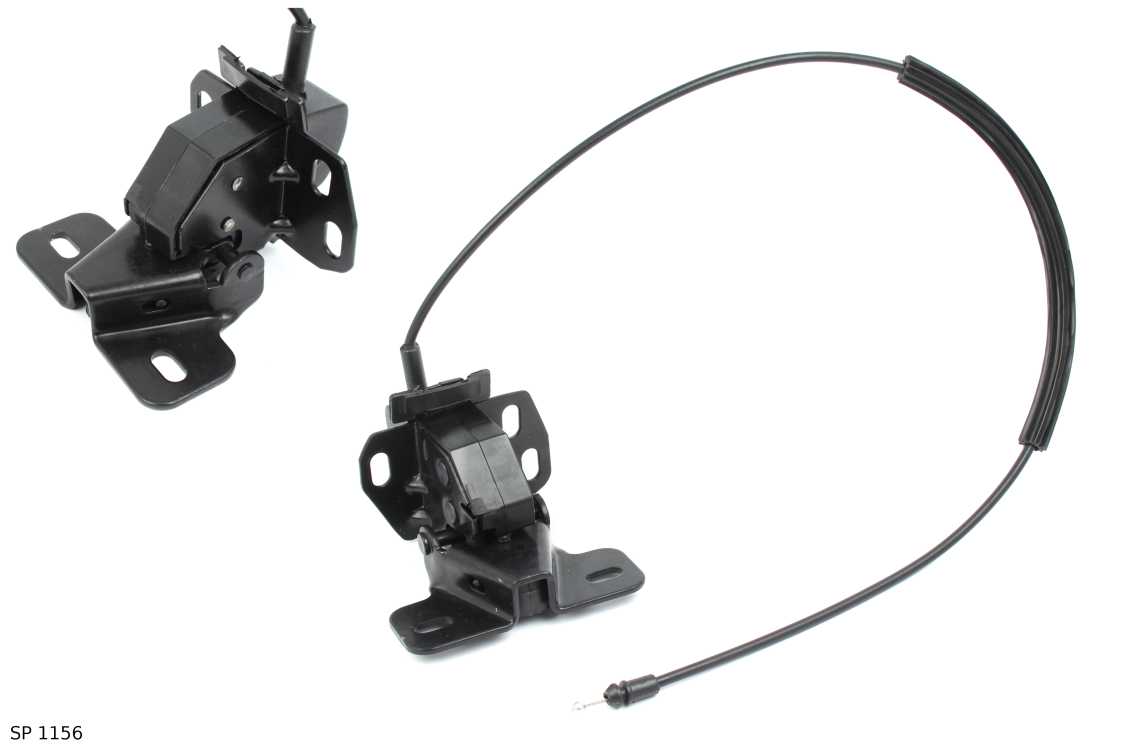 Serrure de porte — Renault Master — à partir de 2010 — porte arrière gauche — serrure inférieure — SP 1156 — vue 1